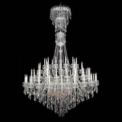 100 lights bohemia glass crystal chandelier