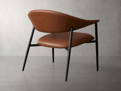 Mette Faux Leather Chair