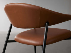 Mette Faux Leather Chair