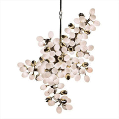 Harris Grape Hanging Branch Chandelier Over kitchen Island