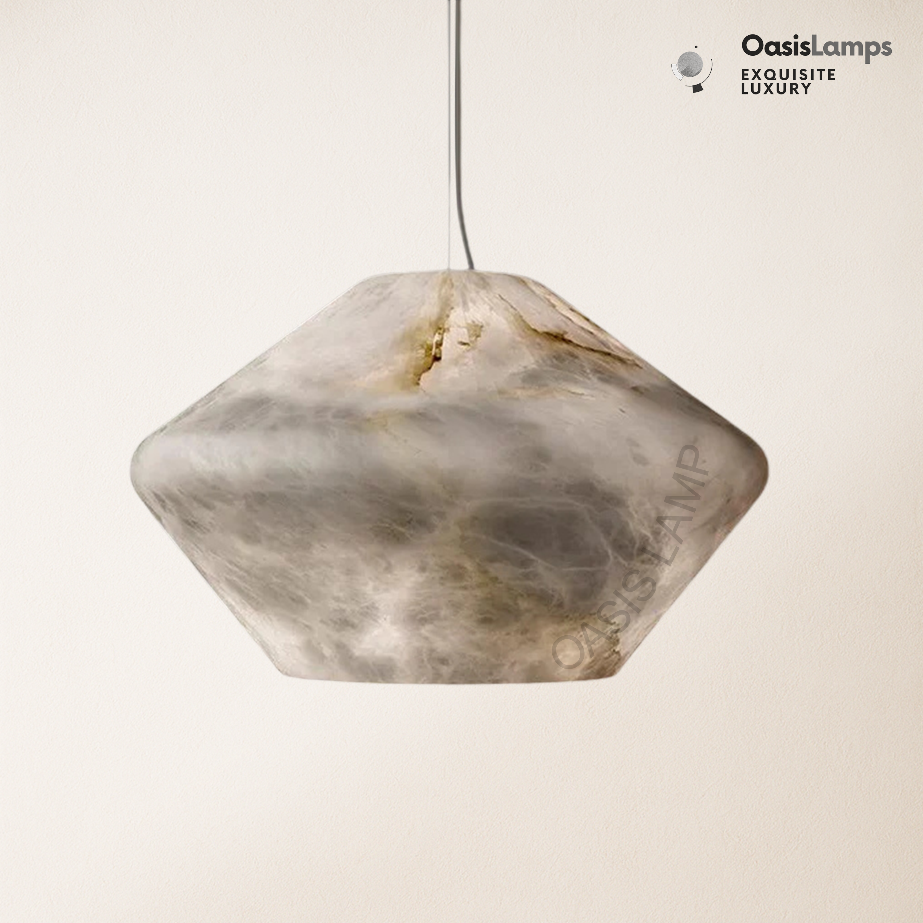 Dadaly Alabaster Popular Small Art Pendant Light