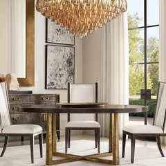 Chiara Glass Tiered Round Chandelier 37"
