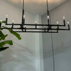 Leonard Dendritic Chandelier & Pendant For Living Room Dining Room 54" 72" 96"