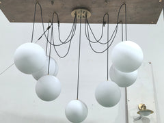 Anna Circle suspended chandelier