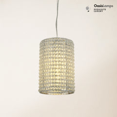 Stellar Beads Pendant Lights Smoke Clear 12"#Color_clear