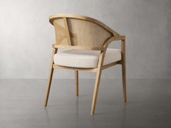 Aimee Dining Arm Chair in Honey