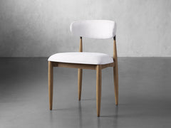 Jagger Dining Side Chair in Natural with Oil Rubbed Bronze