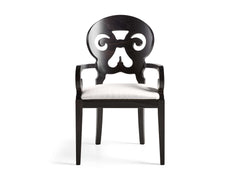 Jordan Dining Arm Chair in Midnight