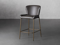 Kirsten Faux Leather Stool
