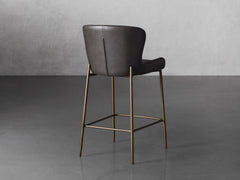 Kirsten Faux Leather Stool