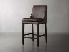 Lunden Faux Leather Stool