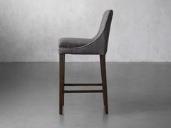 Lunden Barstool in Nomad Slate