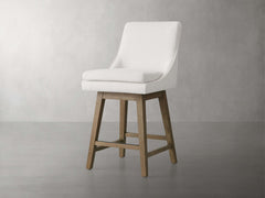 Lunden Swivel Stool in Fawn