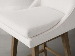 Lunden Swivel Stool in Fawn