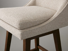 Lunden Swivel Stool in Chestnut