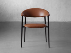 Mette Faux Leather Dining Chair
