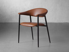 Mette Faux Leather Dining Chair