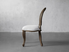 Margot Cane Back Dining Chair in Cinder