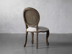 Margot Cane Back Dining Chair in Cinder