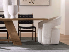 Norah Dining Chair in Merino Pearl