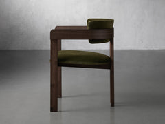 Rodin Dining Arm Chair in Cinder