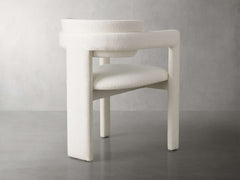 Rodin Upholstered Dining Arm Chair in Matera Cashmere