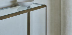Max Glass Console Table