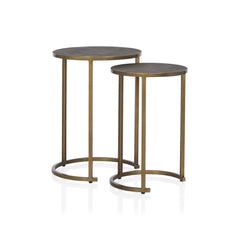 Knox Round Nesting Side Tables (set of 2)