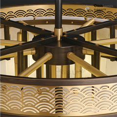 Dineve Marble Lorry Multi-layer Classic Chandelier