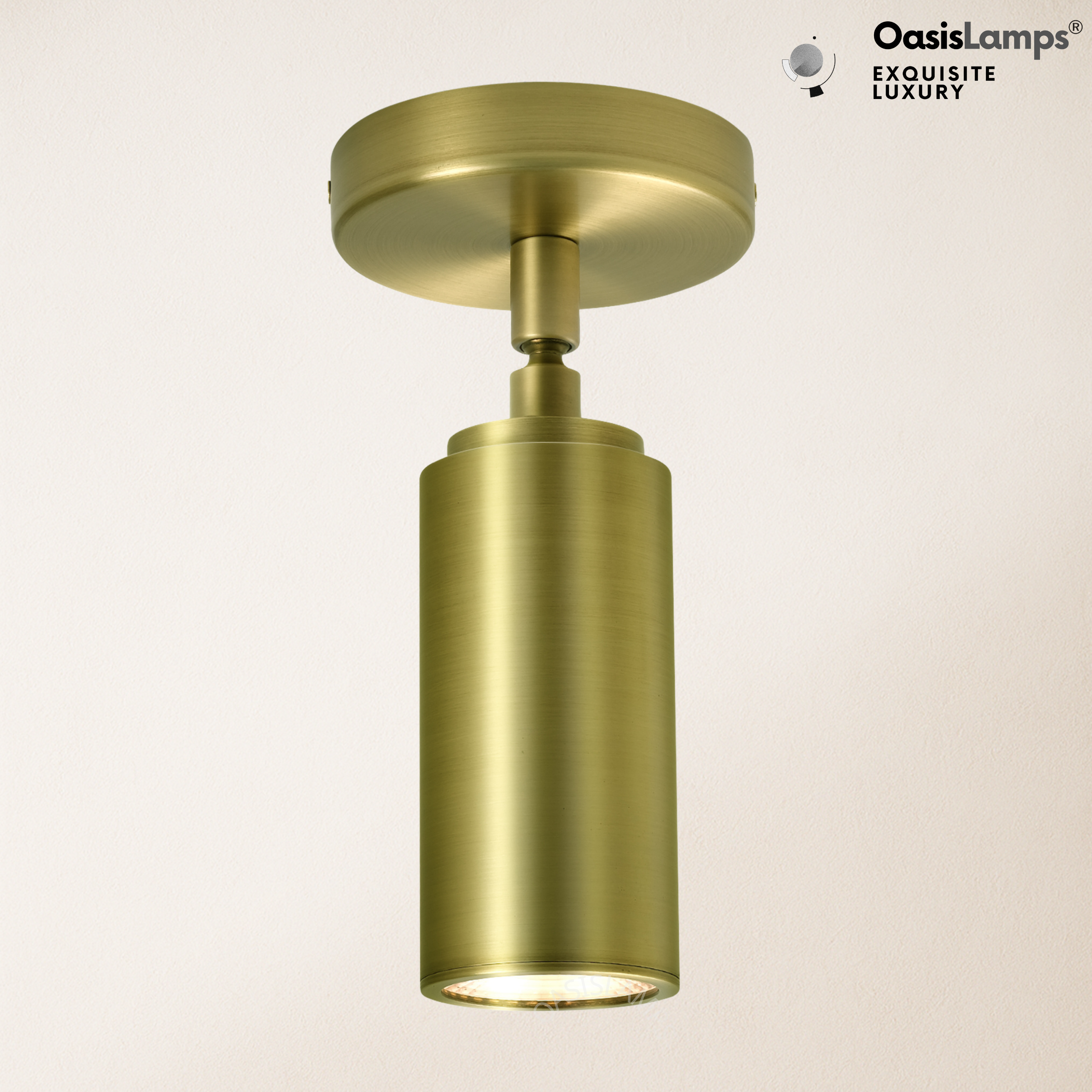 ArtGlow Adjustable Spot Downlight Wall Sconce#Color_Brass