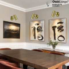 ArtGlow Adjustable Picture Spot Light Wall Sconce#Color_Brass