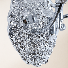 Lustre Branches Crystal Wall Sconce 10"W