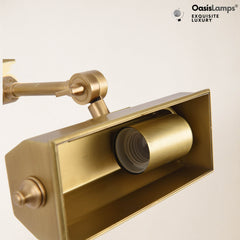 Galleria Glow Picture Light 8" 18"W#Color_Brass,size_8"W