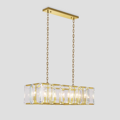 Tundra Crystal Rectangular Chandelier
