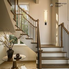 Janina Stable Alabaster Personality Wall Sconce