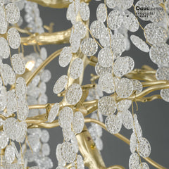 Shiro Noda Crystal Tree Branch Chandelier 95"