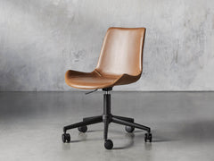 Gage Faux Leather Desk Chair