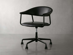 Mette Faux Leather Desk Chair