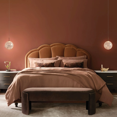 Casen Ablown Crackle Glass Globe Pendant 10''D