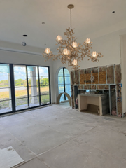 Magnolia Grandiflora Chandelier Library Lighting Separate Parts