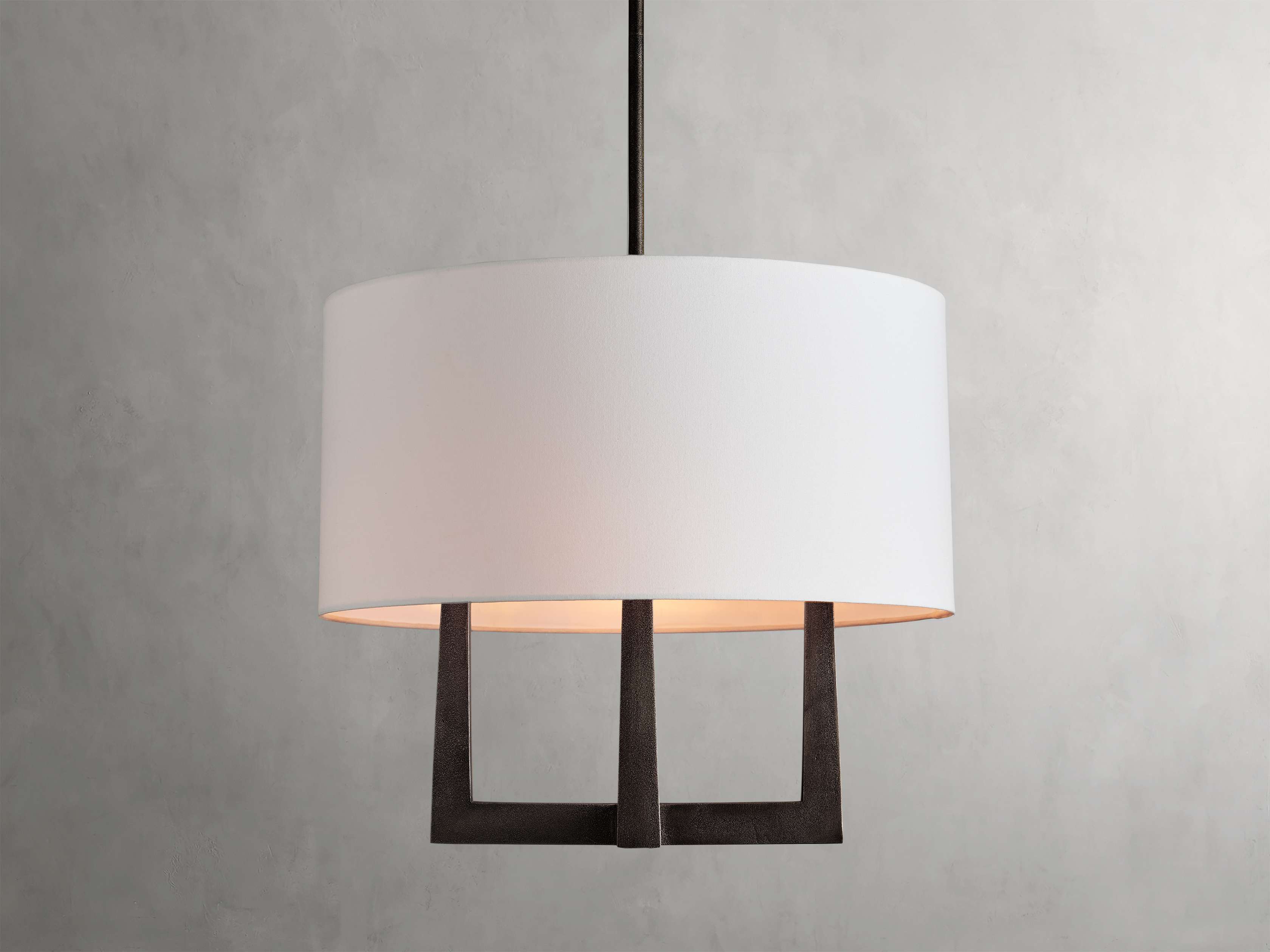 Emmet Shaded Chandelier 24"