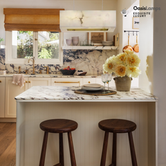 Dave Alabaster Cuboid Dining Room Chandelier