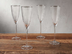 Anisa Champagne Glasses (Set of 4)