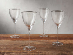 Anisa White Wine Glasses (Set of 4)