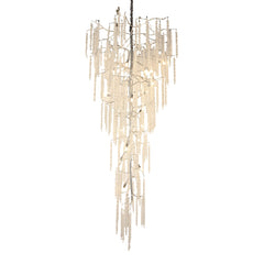Snow Tree Crystal Rainfall Branch Chandelier