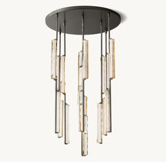 Audubon Crystal Round Chandelier 40"