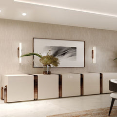 Dave Alabaster Skyline Wall Lamp(Customized)