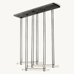 Audubon Triple Bar Linear Chandelier