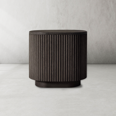 Mulho Wood Square Side Table