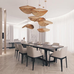 Naniv Brass Shade Hammered Pendant Light